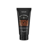Scottish Fine Soaps Men's Grooming Thistle & Black Pepper Face & Beard Wash 150ml - thumbnail