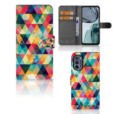 Motorola Moto G62 5G | Telefoon Hoesje | Geruit Motorola Moto G62 5G | Telefoon Hoesje | Geruit