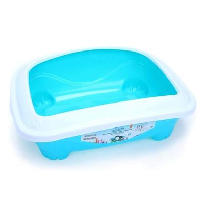 Nobleza Open kattenbak - Maat M - 47x37,3x16 cm - Lichtblauw Nobleza Open kattenbak - Maat M - 47x37,3x16 cm - Lichtblauw