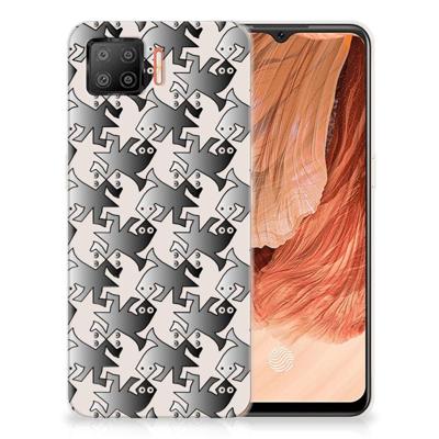 OPPO A73 4G | TPU Hoesje | Salamander Grey