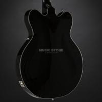 Gretsch G6636-RF Richard Fortus Signature Falcon Black semi-akoestische gitaar met koffer - thumbnail