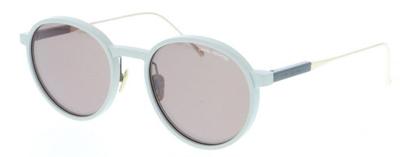 Daniel Hechter zonnebril DHS193 rond RVS cat. 3 lichtgrijs