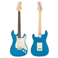 Vintage V6CAB Reissued Candy Apple Blue elektrische gitaar - thumbnail