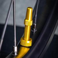 Muc-Off Muc off tubeless valve v2 sv (44mm) colour: gold aluminium - thumbnail
