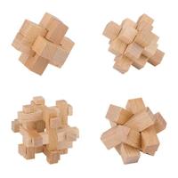 Houten Breinpuzzel - thumbnail