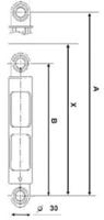 Fixapart w1-05034 schokdemper 120 n 10 mm origineel onderdeelnummer 44.041.655.0 - thumbnail