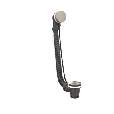 IVY Badoverloopset - Geborsteld nickel PVD 6903103