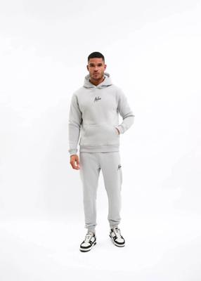 Malelions Striped Signature Hoodie Mm1-aw25-07 Hoodies 691 Ocean Grey