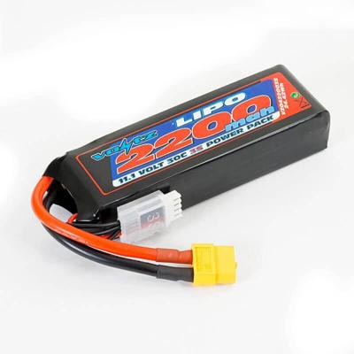 Voltz 2200mAh 11.1V 30C 3S1P Lipo accu met XT60 Voltz 2200mAh 11.1V 30C 3S1P Lipo accu met XT60