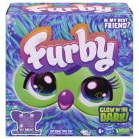Furby Galaxy, spraakgestuurd knuffeldier dat oplicht in het donker, interactief speelgoed, vanaf 6 jaar - thumbnail