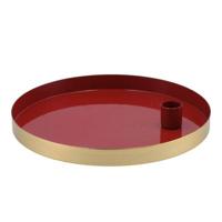 Daan Kromhout Kandelaar rond marrakech bordeaux 22 cm | 6 stuks - thumbnail