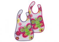 Gamberritos slabbetjes lieveheersbeestjes 2 stuks - thumbnail