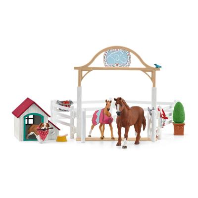 Schleich horse club hannah's gasten met ruby hond 42458