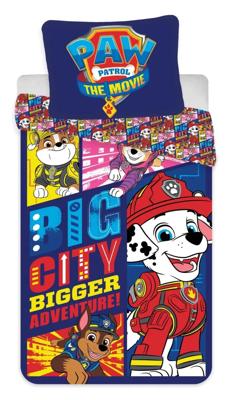 PAW Patrol Dekbedovertrek Big City blauw - 100 x 135 cm - Katoen