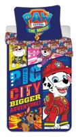PAW Patrol Dekbedovertrek Big City blauw - 100 x 135 cm - Katoen - thumbnail