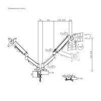 Schermtafel Support Aisens DT32TSR-357 17" 32" - thumbnail