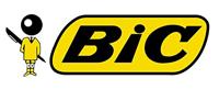 Bic balpen drukknop blauw - thumbnail