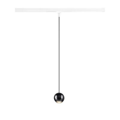 SLV Hanglamp voor railDysko 1-fase wit met zwart - 1010325