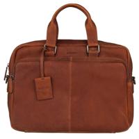 Burkely Antique Avery Workbag 15.6" laptop bag -Cognac - thumbnail
