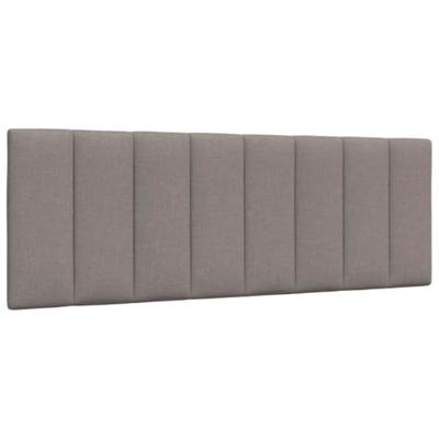 Bedframe zonder matras "Hanko" stof taupe 140x200 cm