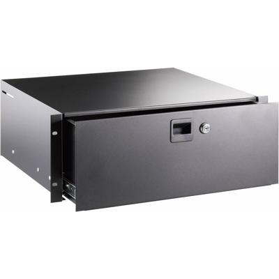 Adam Hall 19 inch racklade staal met slot 4 HE