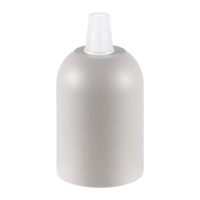 DIY lamphouders - Lamponderdelen - ø4.4 x 8.5 cm - E27 - Grijs - Cilinder - Ontworpen voor Hanglampen, Wandlampen