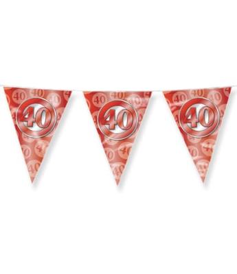 Paperdreams party vlag 40 jaar getrouwd