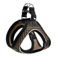 Hondentuigje Hunter Hilo-Comfort Bruin Maat S/M (48-55 cm) - thumbnail