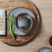 Villeroy & Boch Lave Beige Beker met oor 0,4 l aardewerk - thumbnail