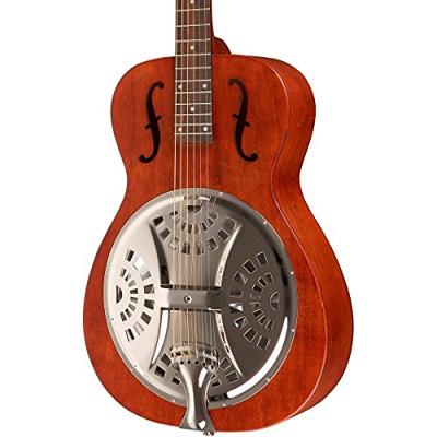Epiphone Dobro Hound Dog Round Neck Vintage Brown resonatorgitaar