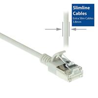 ACT DC7007 LSZH U/FTP CAT6A Datacenter Slimline Patchkabel Snagless | RJ45 Connectoren | Grijs | 7 meter - thumbnail