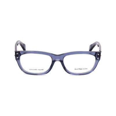 Uniseks Brillenframe Alexander McQueen AMQ4223BMP Blauw Ø 52 mm