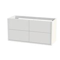 Tiger Boston Wastafelonderkast 120 cm Hoogglans Wit - thumbnail