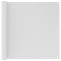 VidaXL Balkonscherm hdpe 90x400 cm wit - thumbnail