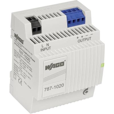WAGO 787-1020 DIN-rail netvoeding 5 V 5.5 A 27.5 W Aantal uitgangen:1 x Inhoud 1 stuk(s)