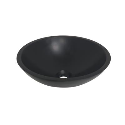 Waskom BWS 43x13 cm Solid Surface Mat Zwart Waskom BWS 43x13 cm Solid Surface Mat Zwart