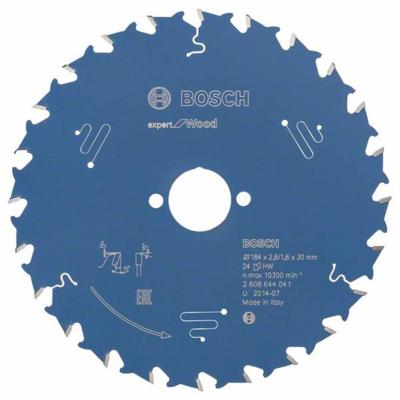 Bosch Accessories Expert for Wood 2608644041 Cirkelzaagblad 184 x 30 x 1.6 mm Aantal tanden: 24 1 stuk(s)