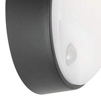 QAZQA Buitenwandlamp zwart incl. LED met bewegingssensor IP54 - - thumbnail