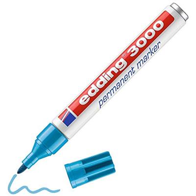 Edding permanent marker 3000 lichtblauw Edding permanent marker 3000 lichtblauw