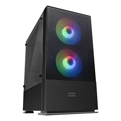 ATX/mATX Semi-toren BehuizingMars Gaming LED RGB LED RGB Micro ATX