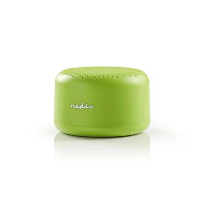 Nedis SPBTAV01GN Luidspreker Met Bluetooth® 9 W Maximaal 3 Uur Speelduur Groen Nedis SPBTAV01GN Luidspreker Met Bluetooth® 9 W Maximaal 3 Uur Speelduur Groen