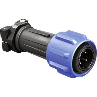 Bulgin PX0911/03/P Ronde connector Stekker, recht Totaal aantal polen: 3 Serie (ronde connectoren): PX09 1 stuk(s)