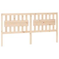 Hoofdbord 185,5x4x100 cm massief grenenhout - thumbnail