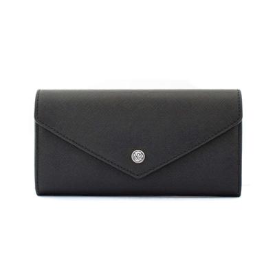 Dames portemonnee Michael Kors 35F3STVE7L-BLACK 19 x 10 x 3 cm