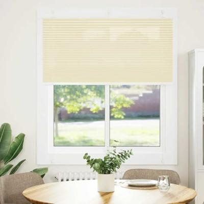 Pliss rolgordijn 115x150cm stofbreedte 114,4cm polyester crme - thumbnail