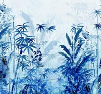 Noordwand Komar Raw Fotobehang Blue Jungle - R3-035 - thumbnail