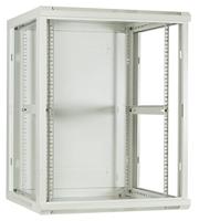 DSI 15U witte wandkast met glazen deur - DS6615W server rack - thumbnail