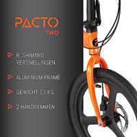 Pacto Two 20 inch Vouwfiets 6v - thumbnail