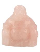 Boeddha van Rozenkwarts (5 cm) - thumbnail
