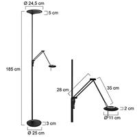 Steinhauer VloerlampZodiac LED - 2107ZW - thumbnail